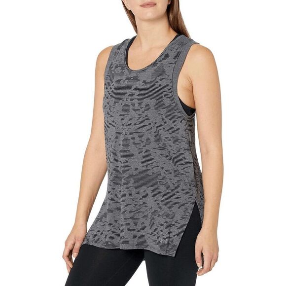 Under Armour Women Unstoppable Burnout Tunic Shirt‎ Tank Top S - Picture 1 of 7